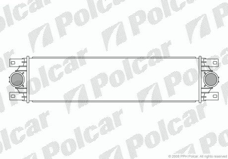 Интеркуллер Renault Master/Opel Movano II 1.9/2.2/2.5 dCi 02- Polcar 6042J8-1