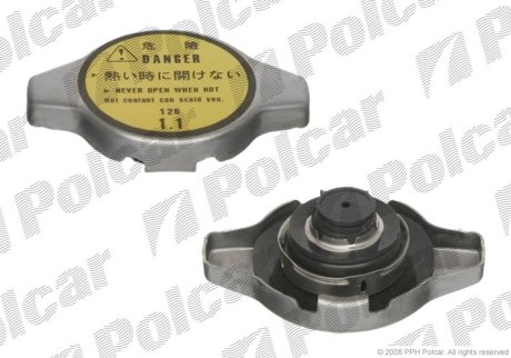 Пробка радиатора Honda Accord 90-93, Civic 94-01, Mazda 626 91-97, Nissan Primera 2,0TD 95- Polcar A2524