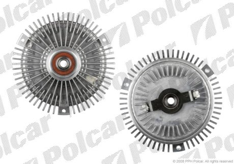 Вискомуфта DB W124/201 OM601-606 200D-300D Polcar SV-5020S