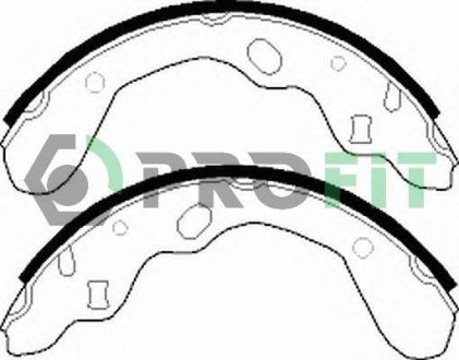 Колодки тормозные барабанные PROFIT 5001-0540