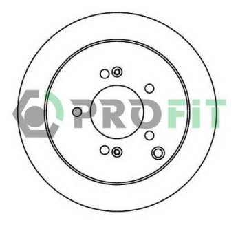 Диск тормозной PROFIT 5010-1493