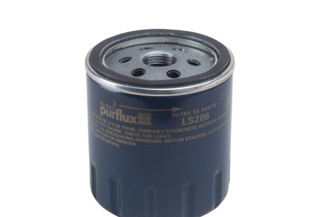 Фильтр масляный Opel 85- (benzin) (h=85mm) Purflux LS206