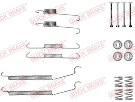 Монтажний комплект колодки QUICK BRAKE 1050039