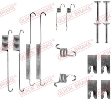 Комплект пружинок колодок ручника Ford Mondeo I/II 93-00 QUICK BRAKE 105-0732