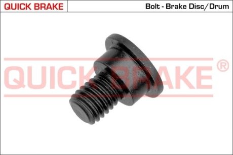 Болт кріплення гальмівного диска BMW 5 (E60)/X3 (E83) 04- QUICK BRAKE 11662