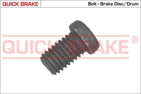 Болт крепления диска тормозного BMW 3 (E30/F30/F80)/5 (E34/E60)/7 (E23/E32) 80-18 M30/M57/M60/M70 QUICK BRAKE 11668