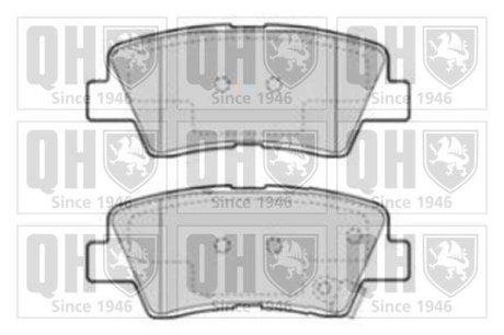 Гальмівні колодки дискові QUINTON HAZELL BP1777