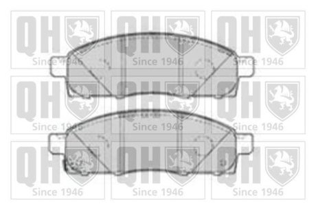 Гальмівні колодки дискові QUINTON HAZELL BP1793