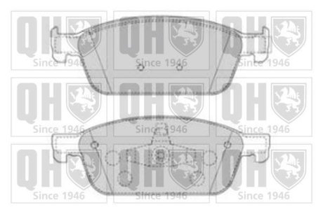 Гальмівні колодки дискові QUINTON HAZELL BP1866