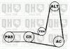 Ремінь клиновий к-т QTA703,QBR61150 QUINTON HAZELL QDK1 (фото 2)