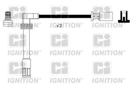 Комплект проводов зажигания QUINTON HAZELL XC1119