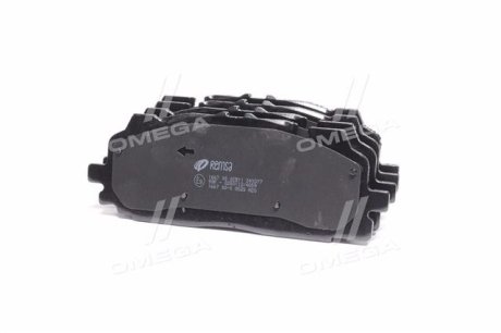 Тормозные колодки дисковые перед. Audi A4, A4 Allroad, A5, A8, Q5, Q7 Bentley Bentayga Vw Touareg 1.4-6.0 01.15- REMSA 1667.00