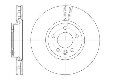 Диск гальмівний VW TRANSPORTER V 2.0 03-, MULTIVAN V 09- передн. (вир-во) REMSA 61420.10