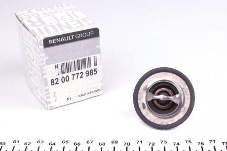 Термостат F4R, K7J, К7М, K4J, K4M 89°C Logan, Duster, Kangoo, Megane II, Trafic II RENAULT 8200772985