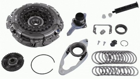 К-кт зчеплення DCT Audi A3 1.6TDi 11-/VW Golf VI/Touran 1.9TDi 09- SACHS 3000 943 002