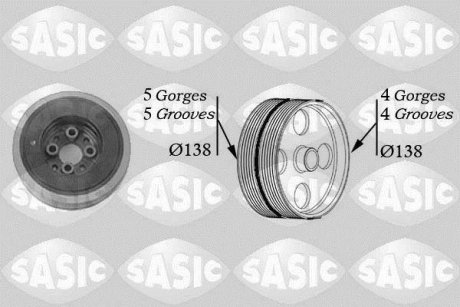 Шків ременя VAG (вир-во) SASIC 2156004