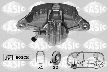 Суппорт передний L 20mm (тип Bosch) Kangoo/Berlingo/Partner SASIC 6500022