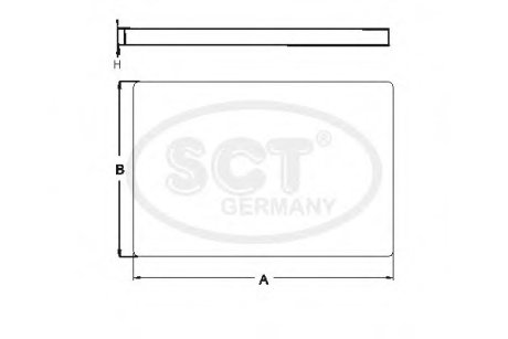 Фільтр салону Fiat Palio, Strada, Siena (антибактеріальний) SCT SCT Germany SA 1202