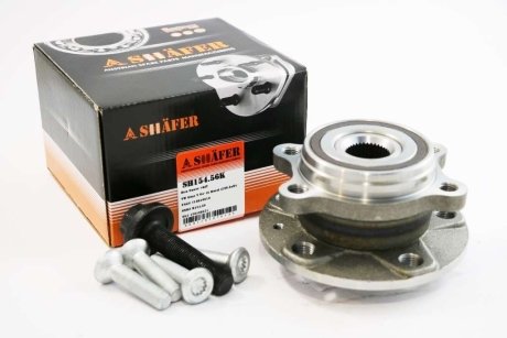 Підшипник ступиці +монтажний к-кт Seat Altea VW Caddy III, Golf V, Touran Audi A3 1,6-2,0TDI, A3 quattro 03-04 SHAFER SH154.56K