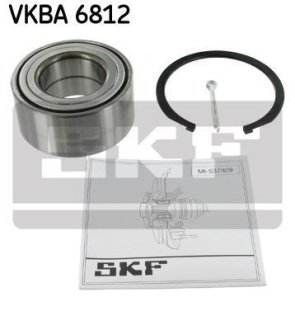 Подшипник ступицы (передней) Hyundai Elantra 00-06/Matrix 01-11/Kia Cerato 04-(39x74x34/36) SKF VKBA 6812