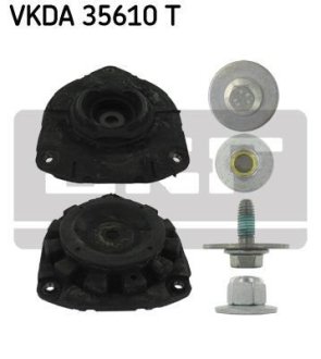 Подушка амортизатора (переднего) 2шт + подшипник 2шт Renault Megane/Scenic 08- SKF VKDA 35610 T