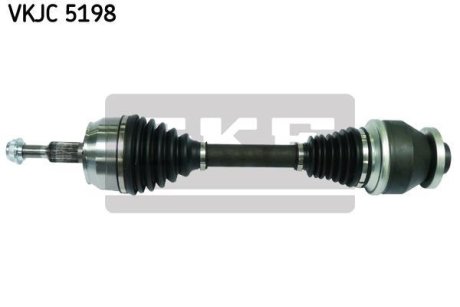 Полуось (передняя) VW T5 1.9TDI-2.5TDI 03- (L) (38x26x613) SKF VKJC 5198