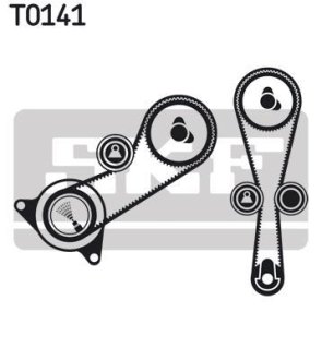 Ролик модуля натяжителя ремня SKF VKM 17302