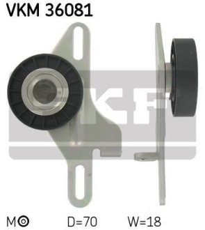 Натяжной ролик, поликлиновой ремень SKF VKM36081