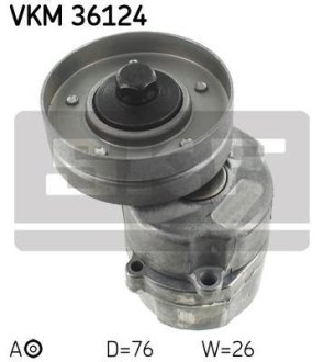 VOLVO натяжний ролик S40 1.6 95-00 SKF VKM 36124