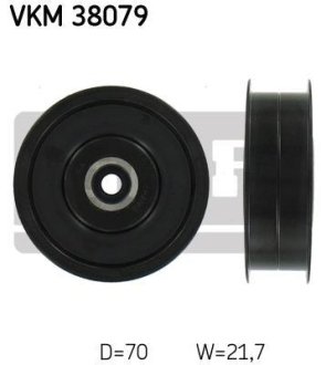 Обвідний ролик SKF VKM38079