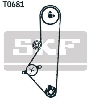 Натяжний ролик SKF VKM 74001