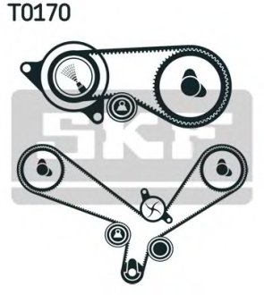 Комплект ГРМ VW Passat/Audi A4/A6 2.5 TDI 97-06 SKF VKMA 01152