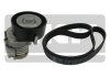 Комплект ременя генератора Audi A2/Seat Ibiza/Skoda Fabia/VW Golf/Polo 1.4/1.6/1.6FSI 97-15 (6PK1076) VKMA 31216