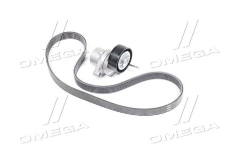 Комплект ремня генератора Citroen C2/C3/C4/Peugeot 207/307 1.1-1.6 02- (6PK1049) SKF VKMA 33074