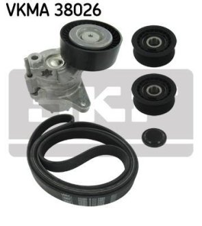 Роликовый модуль натяжителя ремня (ролик, ремень) SKF VKMA 38026