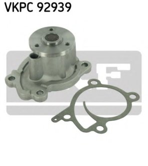 Помпа воды Renault Clio/Scenic/Megane/Kangoo/Nissan Qashqai/Juke 0.9-1.2-1.4TCe/1.6 09- SKF VKPC 92939