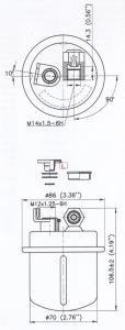 Фільтр паливний Acura Legend / Honda Legend / Rover 800 (СПЕЦВИКУП) SOFIMA S1617B