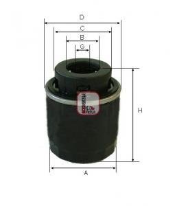 Фільтр масляний SOFIMA S3494R