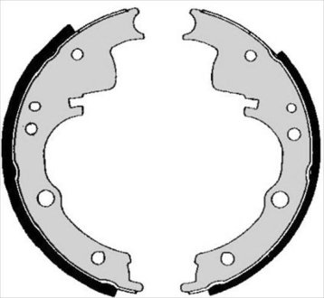 Тормозные колодки барабанные STARLINE BC 04330