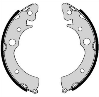 Гальмівні колодки барабанні STARLINE BC 04810