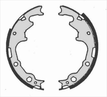 Гальмівні колодки барабанні STARLINE BC 07240