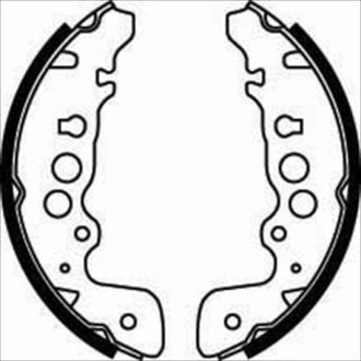 Тормозные колодки барабанные STARLINE BC 07470