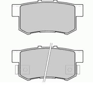 Тормозные колодки дисковые STARLINE BD S519