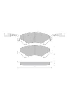 Тормозные колодки дисковые STARLINE BD S849P