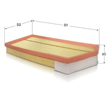 Фільтр повітря Mercedes W213 220D (OM654) Tecneco AR1635PM