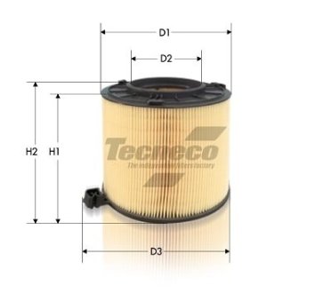 Фильтр воздушный Audi A4, A5 15- Tecneco AR2252