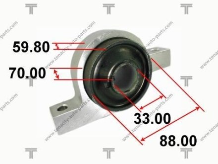 Сайлентблок рычага TENACITY AAMNI1048