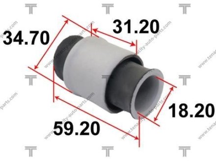 Сайлентблок рычага TENACITY AAMNI1075