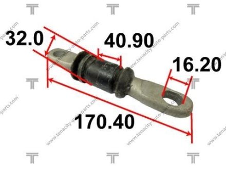 Сайлентблок важеля TENACITY AAMTO1036