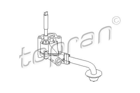 Помпа масляна TOPRAN / HANS PRIES 100208